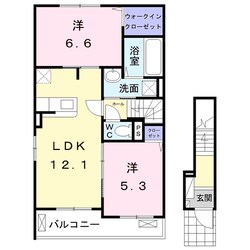 ヴィオラの物件間取画像